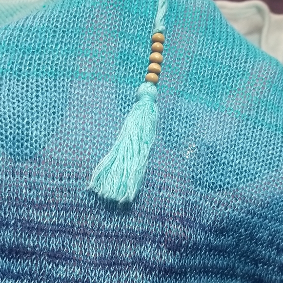 J. Jill Women's Ombre Blue Crewneck Sweater - Picture 7 of 7